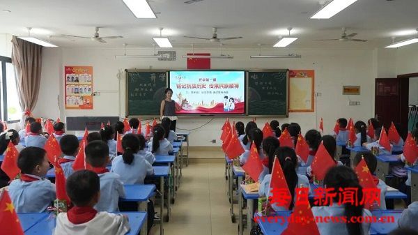 铭记抗战历史 传承红色基因---巴州区兴