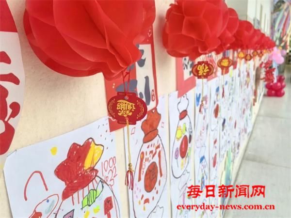 萌娃闹新春 金马送福来——开江县示范幼儿